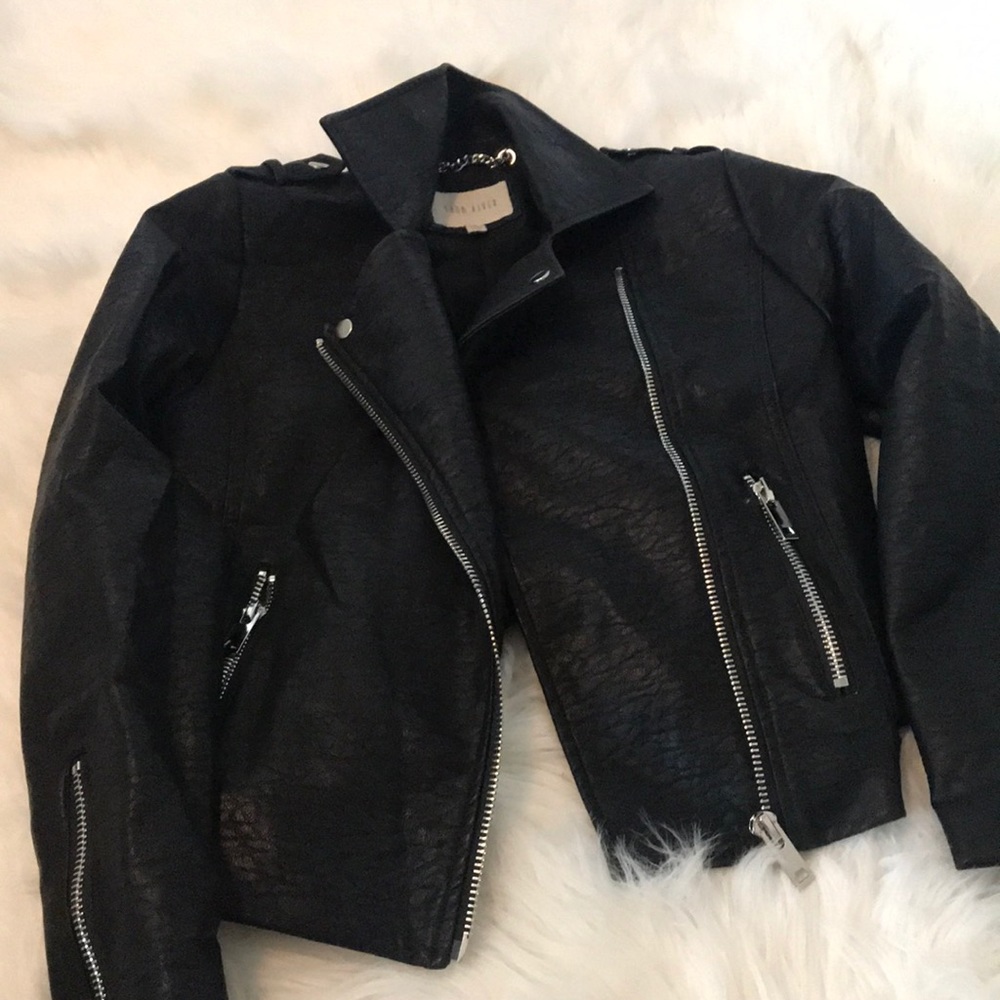 Moon River black Moto jacket S
